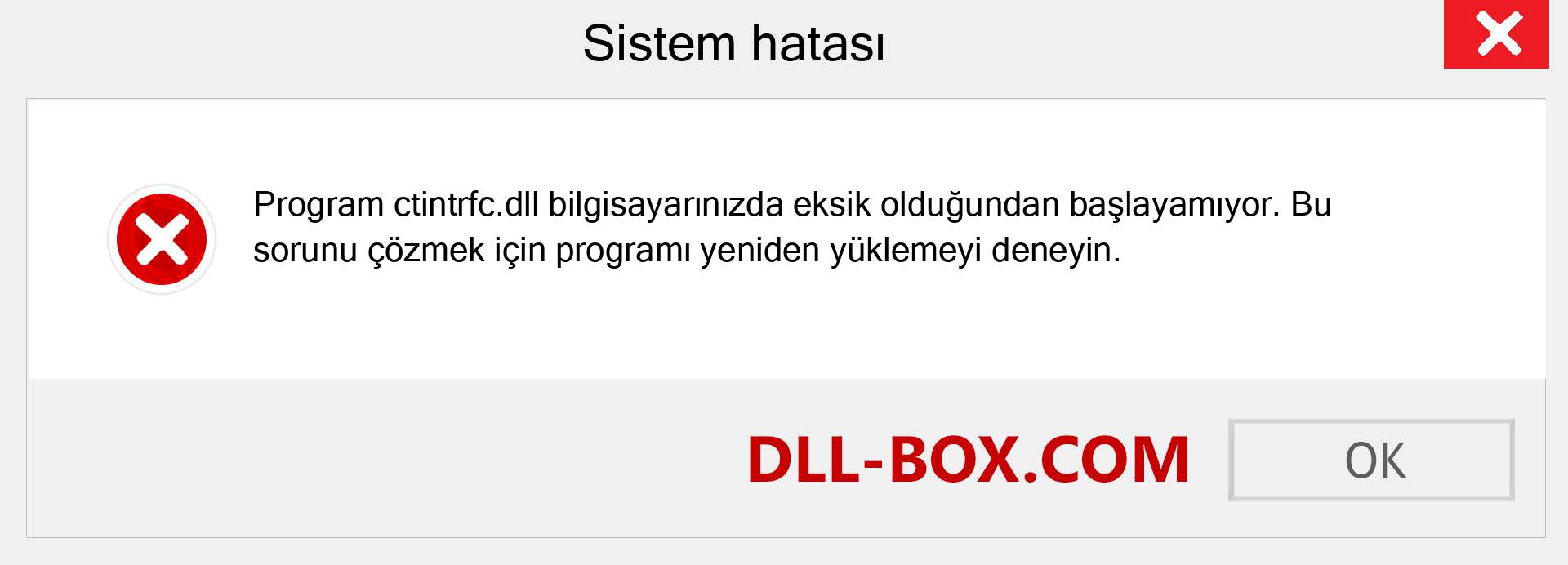 ctintrfc.dll dosyası eksik mi? Windows 7, 8, 10 için İndirin - Windows'ta ctintrfc dll Eksik Hatasını Düzeltin, fotoğraflar, resimler